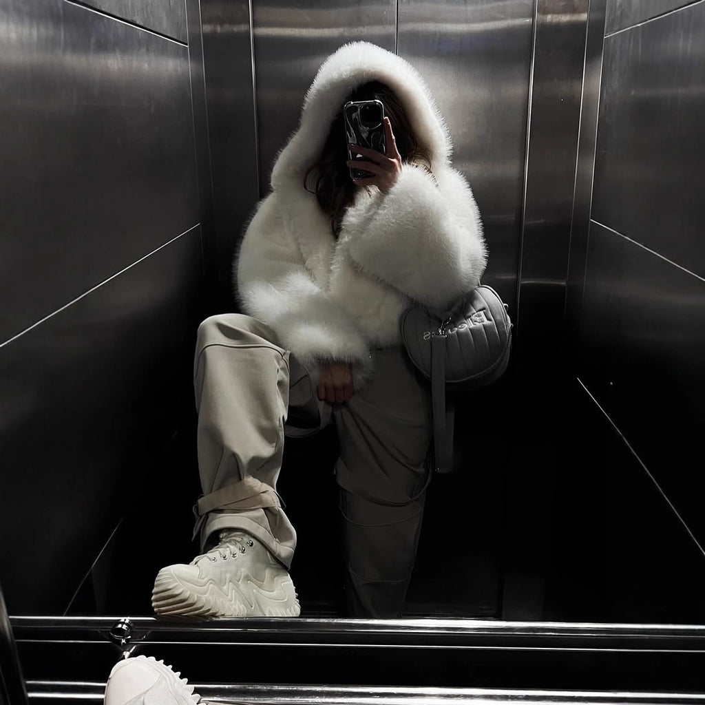 Wild Edge Hooded Coat