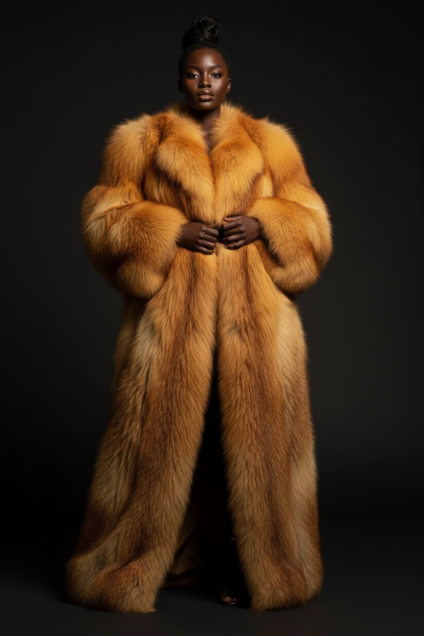 Quote Section - Dark Background Amber Fox